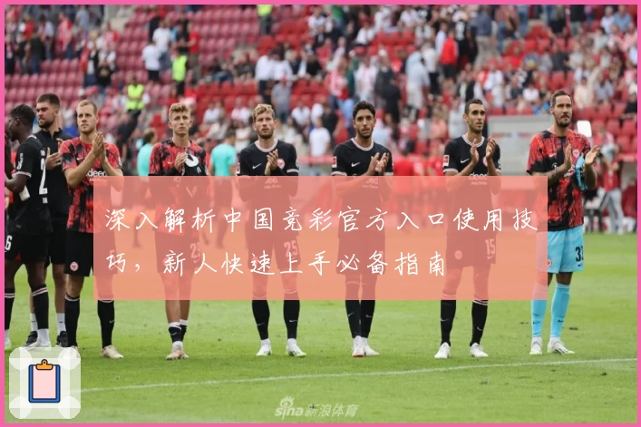 深入解析中国竞彩官方入口使用技巧，新人快速上手必备指南